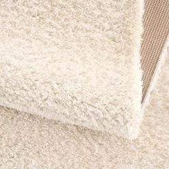 Pyöreä Matto - Cudillero (beige) -Pyöreät Matot Myymälä pulpy shaggy 100 cream 6 2 66535