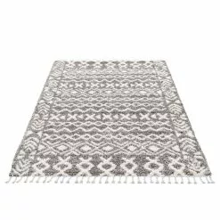 Ryijymatot - Loja (harmaa) 11 Ryijymatot - Loja (harmaa) -Pyöreät Matot Myymälä pulpyshaggy a514 gray6