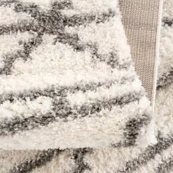 Ryijymatot - Azuay (beige) -Pyöreät Matot Myymälä pulpyshaggy a530 cream2