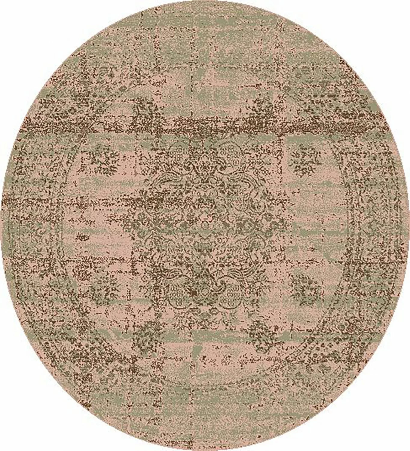 Pyöreät Matot - Peking Royal (vaaleanpunainen) 3 Pyöreät Matot - Peking Royal (vaaleanpunainen)