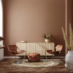 Pyöreät Matot - Lefkada (ruskea/multi) -Pyöreät Matot Myymälä room2 45 lefkada