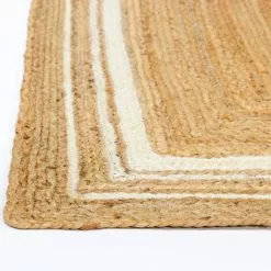 Juutti-matto - Mantha (jute) -Pyöreät Matot Myymälä rp 706.mantha.jute jutematta mantha natural white jute matta carpet teppich 03copy