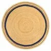 Pyöreä Matot - Bundi (jute/sininen) -Pyöreät Matot Myymälä rp 733.bundi .juteblue.round runda mattor bundi jute bla matta carpet teppich 01copy