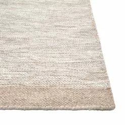 Villamatto - Savona (beige) -Pyöreät Matot Myymälä savona beige ullmatta wool carpet wollteppichen close up.new