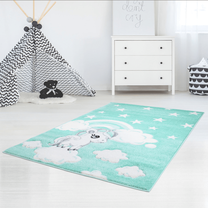 Lastenmatto - Bueno Ponny (turkoosi) 4 Lastenmatto - Bueno Ponny (turkoosi) - Image 2