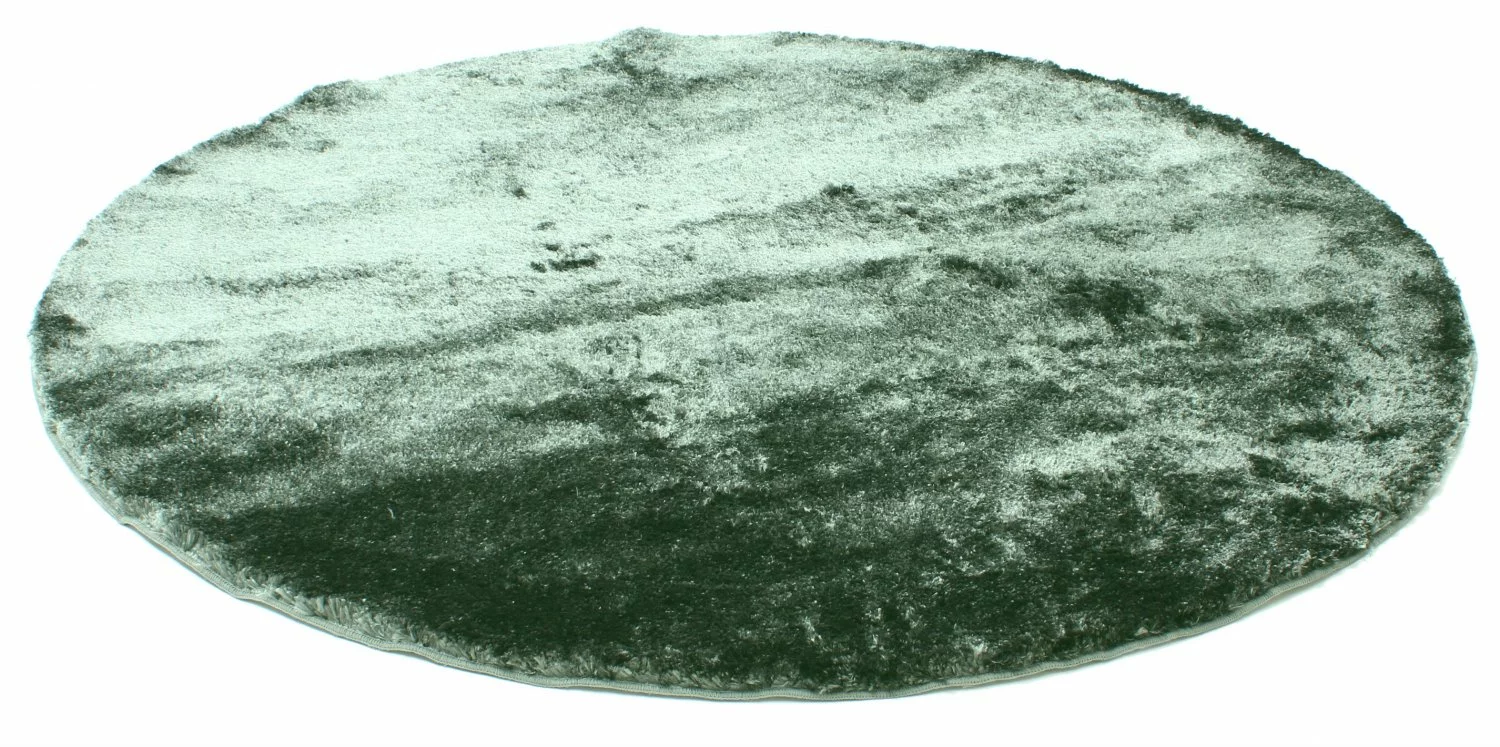 Pyöreä Matot - Shaggy Luxe (vihreä) 3 Pyöreä Matot - Shaggy Luxe (vihreä)