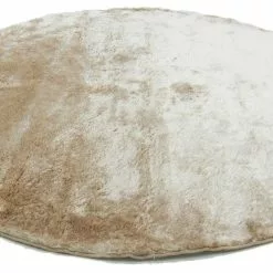 Pyöreä Matot - Shaggy Luxe (beige)