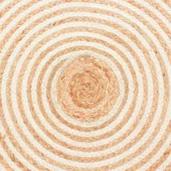 Pyöreä Matot - Garui (jute) -Pyöreät Matot Myymälä siljemorkbla 11596