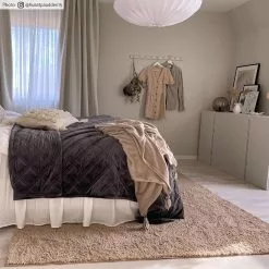 Ryijymatot - Soft Shine (beige) -Pyöreät Matot Myymälä soft shine beige 5