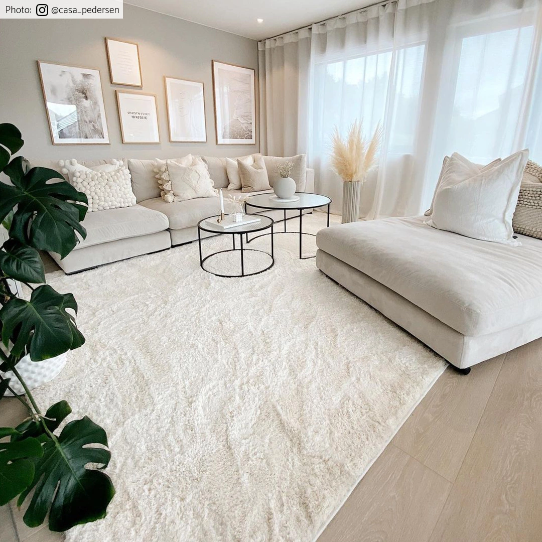 Ryijymatot - Soft Shine (valkoinen) 6 Ryijymatot - Soft Shine (valkoinen) - Image 4