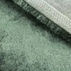 Ryijymatot - Shaggy Luxe (vihreä) -Pyöreät Matot Myymälä softdeluxe 01green 23033