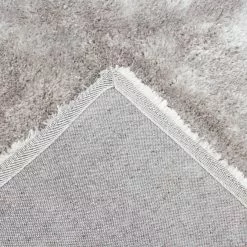 Ryijymatot - Shaggy Luxe (hopea) -Pyöreät Matot Myymälä softdeluxe 02silver 23072