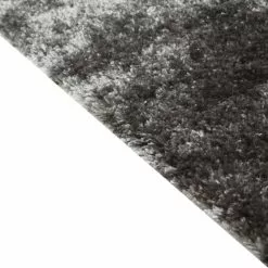 Ryijymatot - Shaggy Luxe (antrasiitti) -Pyöreät Matot Myymälä softdeluxe antracit 23039 redigera