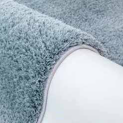 Ryijymatot - Soft Shine (turkoosi) -Pyöreät Matot Myymälä softshine 2236 aqua makro