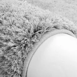 Ryijymatot - Soft Shine (harmaa) -Pyöreät Matot Myymälä softshine 2236 silver makro ii