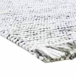 Villamatto - Stromness (harmaa/beige) 9 Villamatto - Stromness (harmaa/beige) -Pyöreät Matot Myymälä stromness mix grey wool ullmatta wollteppich03rr