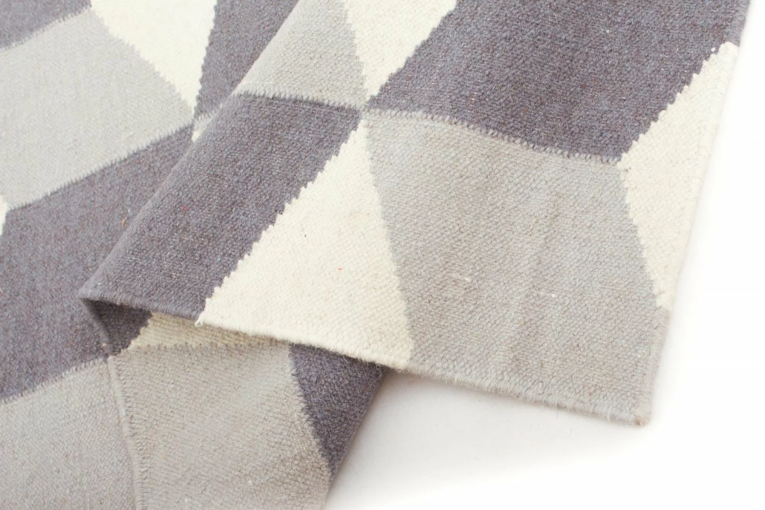 Villamatto - Floriáda (harmaa) 7 Villamatto - Floriáda (harmaa) - Image 5