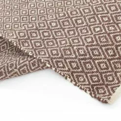 Juutti-matto - Puebla (beige/ruskea) -Pyöreät Matot Myymälä studiosessionmattor12584 4695