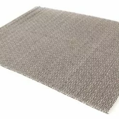 Juutti-matto - Puebla (musta/harmaa) -Pyöreät Matot Myymälä studiosessionmattor12588 4760