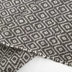 Juutti-matto - Puebla (musta/harmaa) -Pyöreät Matot Myymälä studiosessionmattor12588 4761