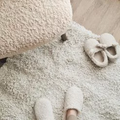 Ryijymatot - Orkney (valkoinen/offwhite) -Pyöreät Matot Myymälä suvisalln orkneyvit offwhite