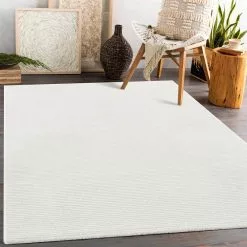 Ryijymatot - Grace (valkoinen) -Pyöreät Matot Myymälä teppich fancy 900 weiss 8