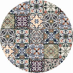 Edessä 49 Pyöreät Matot - Tierra (multi)