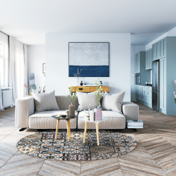 Pyöreät Matot - Tierra (multi) -Pyöreät Matot Myymälä tierrarunda