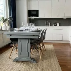 Juutti-matto - San Francisco (jute) 11 Juutti-matto - San Francisco (jute) -Pyöreät Matot Myymälä xx56 kvadratmeterflatanjute