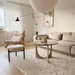 Ryijymatot - Soft Shine (valkoinen) 10 Ryijymatot - Soft Shine (valkoinen) -Pyöreät Matot Myymälä xxcamillaaakjaer softshinevit