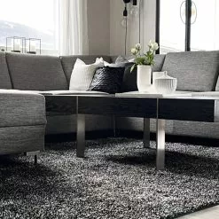 Ryijymatot - Cosy (antrasiitti) -Pyöreät Matot Myymälä xxlinemor78cosyantracit2