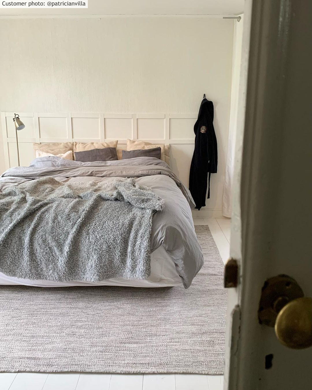 Villamatto - Dhurry (harmaa) 4 Villamatto - Dhurry (harmaa) - Image 2