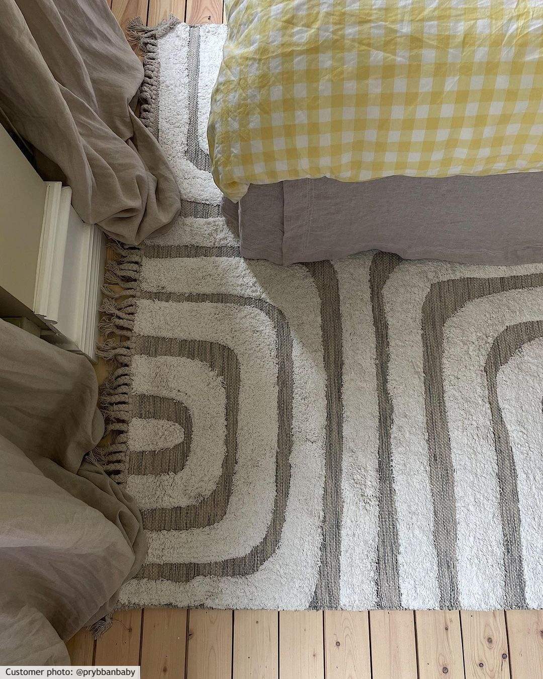 Wilton-matto - Inez (beige) 6 Wilton-matto - Inez (beige) - Image 4