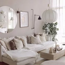 Villamatto - Bibury (cream) 10 Villamatto - Bibury (cream) -Pyöreät Matot Myymälä yessiccas